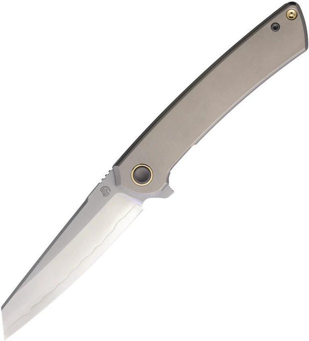 North Mountain Blade Echo Framelock Smooth Ti 2506-FLAT by North Mountain Blade
