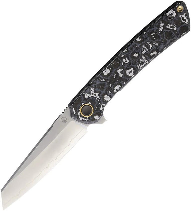 North Mountain Blade Echo Framelock Ceramic CF 2506-WB by North Mountain Blade