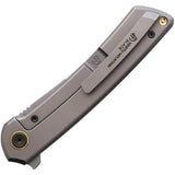 North Mountain Blade Zero Framelock Smooth Ti 2507-FLAT by North Mountain Blade