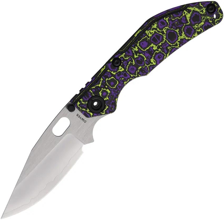 North Mountain Blade BBNM Framelock Ceramic CF 2521-PRGR by North Mountain Blade