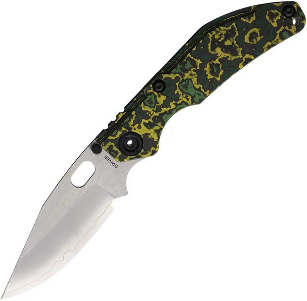 North Mountain Blade BBNM Framelock Ceramic CF 2521-YLCF by North Mountain Blade