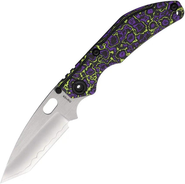 North Mountain Blade BBNM Framelock Ceramic CF 2522-PRGR by North Mountain Blade