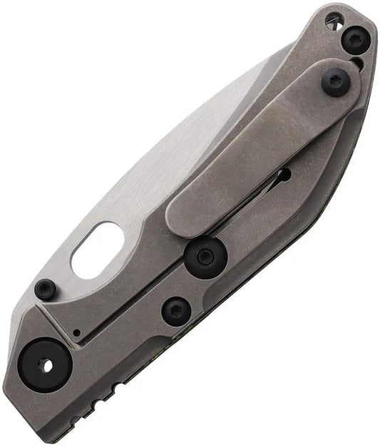 North Mountain Blade BBNM Framelock Ceramic CF 2522-PRGR by North Mountain Blade