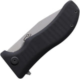 North Mountain Blade Lucky Dog Linerlock SLD 2524 BK - 5in Closed, 4in Blade, Black G10 Handle by North Mountain Blade