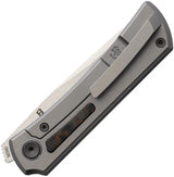 North Mountain Blade Sun Framelock Ti CF 2525-BKCU by North Mountain Blade
