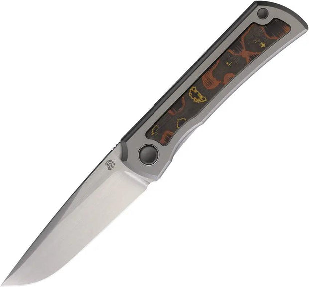 North Mountain Blade Sun Framelock Ti CF 2525-CUCF by North Mountain Blade