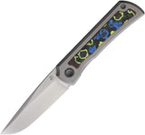 North Mountain Blade Sun Framelock Ti Glow CF 2525-GLOW-CF by North Mountain Blade