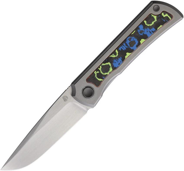North Mountain Blade Sun Framelock Ti Glow CF 2525-GLOW-CF by North Mountain Blade