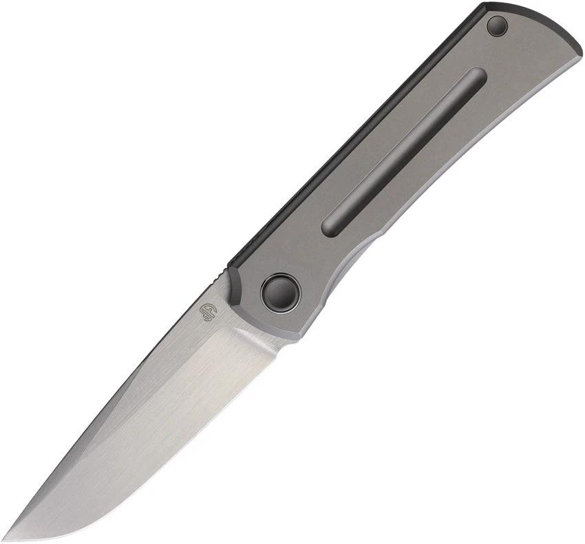 North Mountain Blade Sun Framelock Ti Stripe 2525-STRIPE by North Mountain Blade