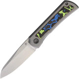 North Mountain Blade Moon Framelock Ti CF 2526-GLOW-CF by North Mountain Blade