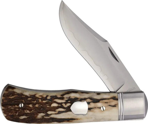 North Mountain Blade Lanny Slip Joint Antler 2527-ATL by North Mountain Blade
