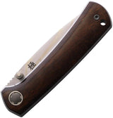 North Mountain Blade Ultra Linerlock Ironwood 2528-IW - ZDP-189 Blade Durable Ironwood Handle by North Mountain Blade