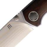 North Mountain Blade Ultra Linerlock Ironwood 2528-IW - ZDP-189 Blade Durable Ironwood Handle by North Mountain Blade