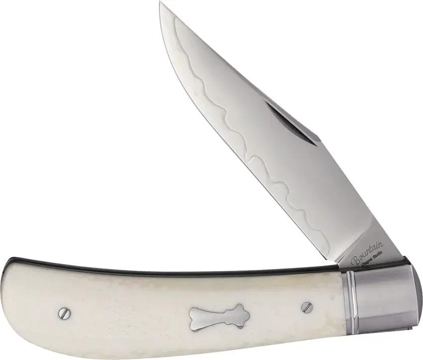 North Mountain Blade Lanny Thin Slip Joint Bone 2531-CB by North Mountain Blade