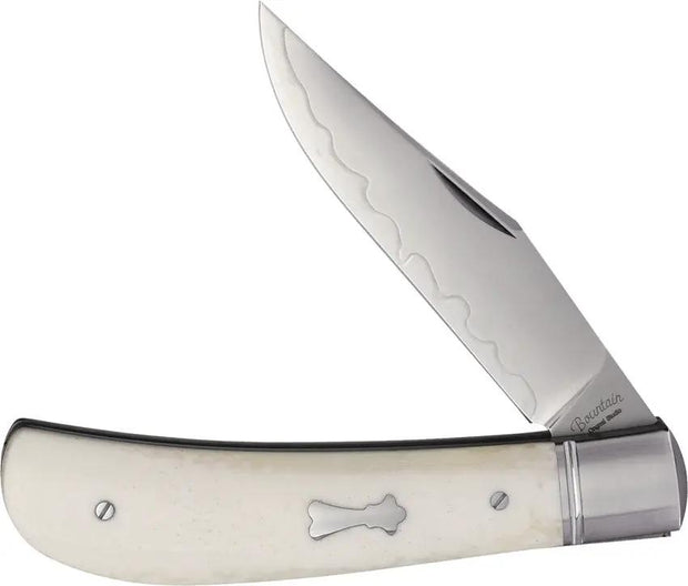 North Mountain Blade Lanny Thin Slip Joint Bone 2531-CB by North Mountain Blade