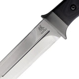North Mountain Nemoto FB02 Short Sword - SLD-Magic Steel Blade, Black G10 Handle, Titanium Guard and Pommel by North Mountain Blade
