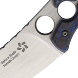 North Mountain Blade Shura Fixed Blade Blue NEMOTO-SHURA-BLUE by North Mountain Blade