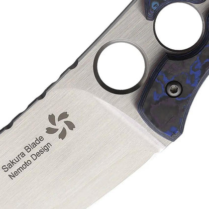 North Mountain Blade Shura Fixed Blade Blue NEMOTO-SHURA-BLUE by North Mountain Blade