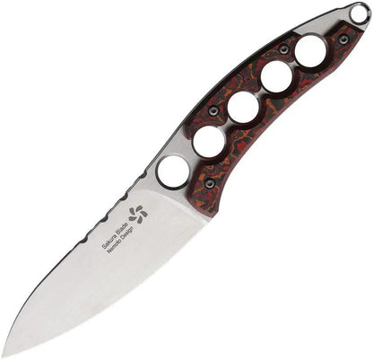 North Mountain Blade Shura Fixed Blade Red NEMOTO-SHURA-RED by North Mountain Blade