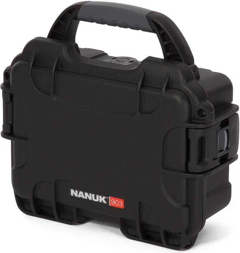 NANUK 903 Waterproof Case Black 903S-010BK-0A0 by NANUK
