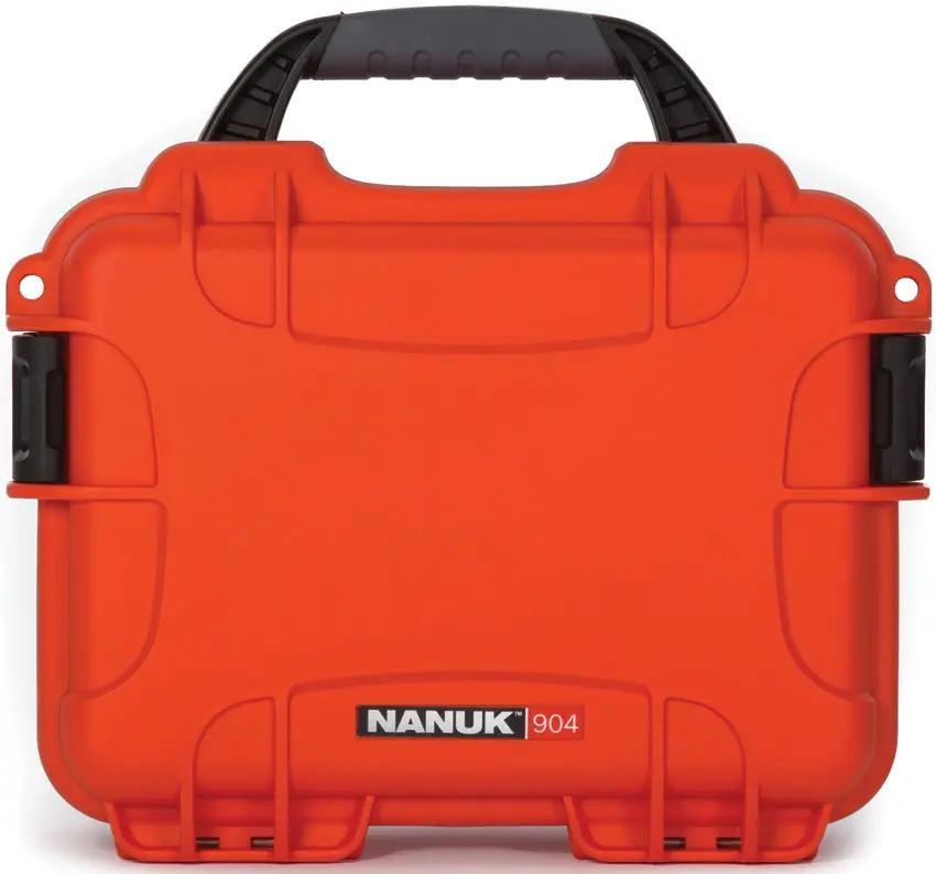 NANUK 904 Waterproof Case Orange 904S-010OR-0A0 by NANUK