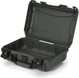 NANUK 909 Waterproof Case Olive - Durable Watertight Case With PowerClaw Latching System Foam Insert by NANUK