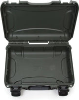 NANUK 909 Waterproof Case Olive - Durable Watertight Case With PowerClaw Latching System Foam Insert by NANUK