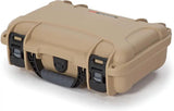 NANUK 909 Waterproof Case Tan - Double Side Mounted PowerClaw Latching System For Secure Weatherproof Gear by NANUK