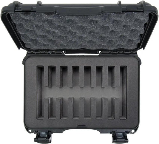 Nanuk 909 Waterproof Case - Custom Foam For Eight Knives With Dual PowerClaw Latching System by NANUK