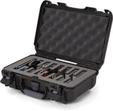 Nanuk 909 Waterproof Case - Custom Foam For Eight Knives With Dual PowerClaw Latching System by NANUK