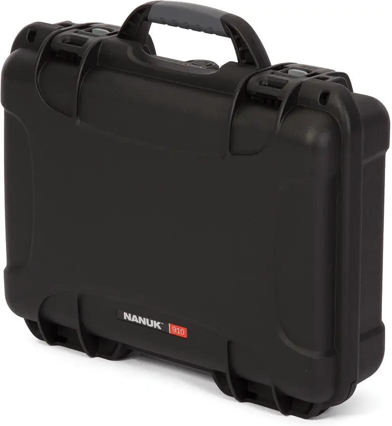 NANUK 910 Waterproof Case Black 910S-010BK-0A0 by NANUK