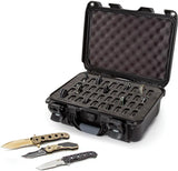 NANUK 915 Waterproof Case - Holds Up To 40 Knives With PowerClaw Latching And Custom Foam Inserts For Safe Storage by NANUK