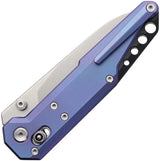 NOC Knives Dark Feather Crossbar Lock NKMT2702 by NOC Knives