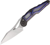 NOC Knives MT-32 Button Lock Blue NKMT3208 by NOC Knives