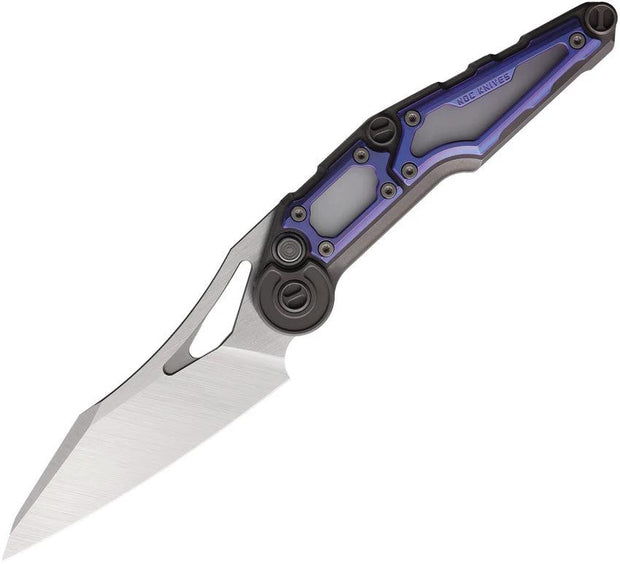 NOC Knives MT-32 Button Lock Blue NKMT3208 by NOC Knives