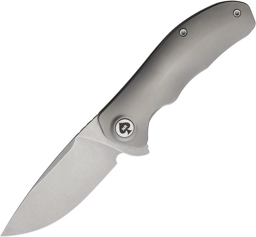 NRiggi Knives Jersey Framelock JERSEY-STONEWASH by NRiggi Knives