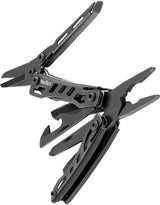 NexTool Mini Flagship Multi Tool DSW NE20122 - Compact 2.68 Inch Closed With Stainless Handles And Pliers And Scissors by NexTool