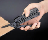 NexTool Black Knight Multi Tool NE20151 - Aluminum Handles With 14 Tools Pliers Wire Cutter Saw Bottle Opener Scissors by NexTool