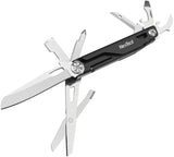 NexTool Knight Multi-Functional Knife NE20153 - 14-Tool Kit With 4.38 Inch Closed Length And Black Aluminum Handles by NexTool