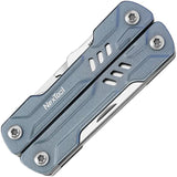 NexTool Mini Sailor Pliers Multitool NE20156B - 2.63 Inch Closed Blue Aluminum Handles by NexTool