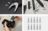NexTool Gemini Electric Multi Tool NE20213 USB Charge 5 Inch EDC Tool with Scissors Pliers Screwdrivers by NexTool