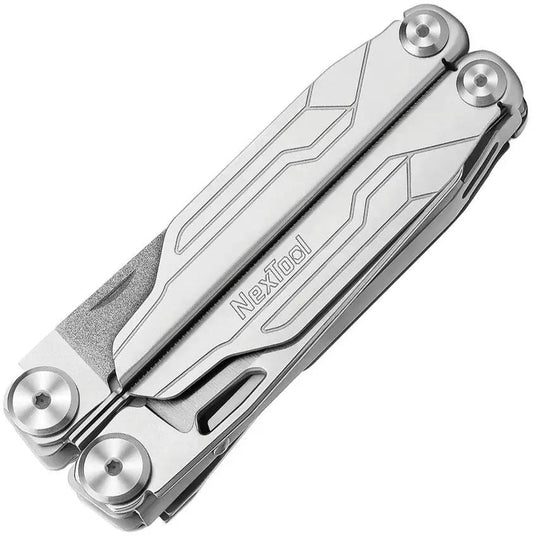 NexTool Flagship Captain Multi Tool NE20214 - Safety Locking Mechanism for Secure Use and Versatile 12 Tool Kit by NexTool