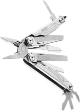 NexTool Flagship Captain Multi Tool NE20214 - Safety Locking Mechanism for Secure Use and Versatile 12 Tool Kit by NexTool
