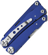 NexTool Flagship Pro Multi Tool Blue NE20271 - Versatile 15-Tool Utility With Pliers, Saw, Scissors, Bottle Opener by NexTool