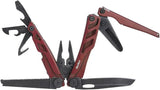 NexTool Flagship Pro Multi Tool NE20279 - Red Stainless Handles, Locking Mechanism, 14 Tools In One by NexTool
