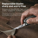 NexTool E1 Pocket Tool - Multi Tool With 2.88 Inch Closed Black Aluminum Handles by NexTool