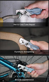 NexTool W2 Light Wrench NE20293A - All In One Multi Tool With Pliers Wire Cutter Knife And Bit Driver by NexTool