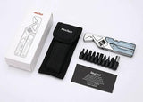 NexTool W2 Light Wrench NE20293A - All In One Multi Tool With Pliers Wire Cutter Knife And Bit Driver by NexTool