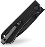NUKNIVES Kumpanter Linerlock Black S13-1008 by NUKNIVES