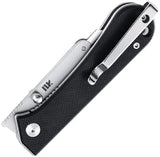 NUKNIVES Kumpanter Utility Linerlock U23-2001 - Replaceable Stainless Blade G10 Handle Pocket Clip Lanyard Hole by NUKNIVES
